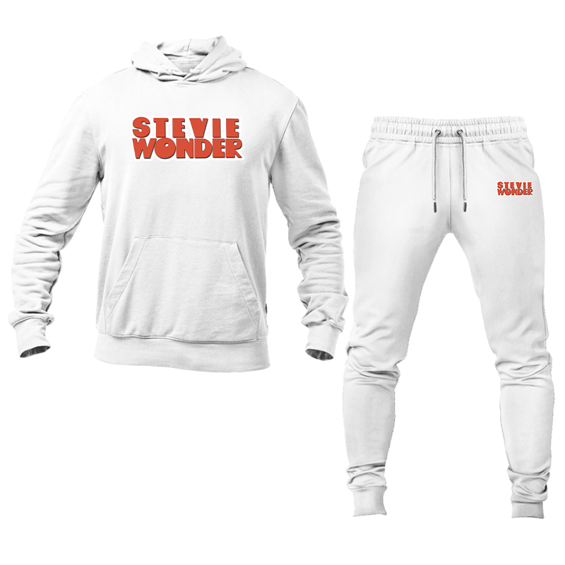 Men's Stevie-Wonder Hoodie Joggers Set